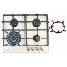 Luxor EG 740 Beige Kup WH + підставка WOK у подарунок, біла