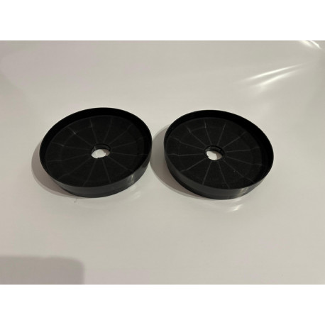 Захисні вугільні фільтри двигуна для витяжки Luxor Bella  комплект 2 шт, чорні